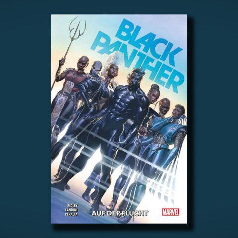 Black Panther Auf der Flucht Cover Panini Paperback